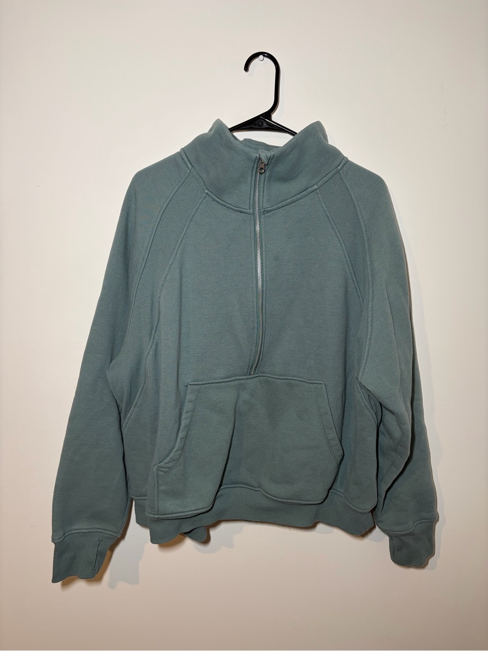 Danskin Women's V-Neck Pullover Sweater - Teal Green